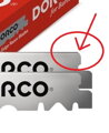 Dorco for Barber RED Félpengés borotvapengék 100ks