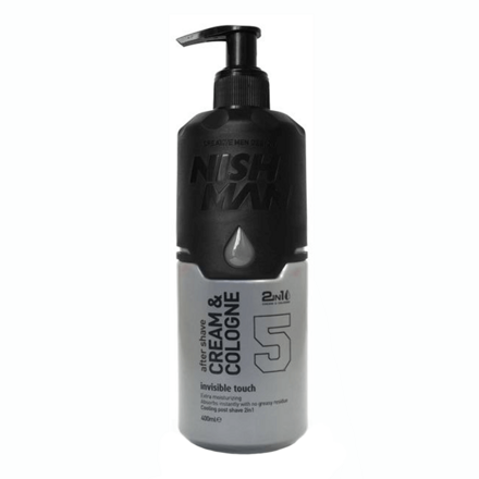 NISHMAN 2v1 Krém utóborotválkozó köln 400ml