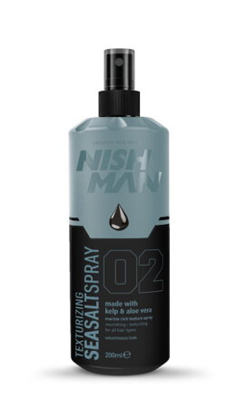 NISHMAN Tengeri só hajlakk 02 200ml
