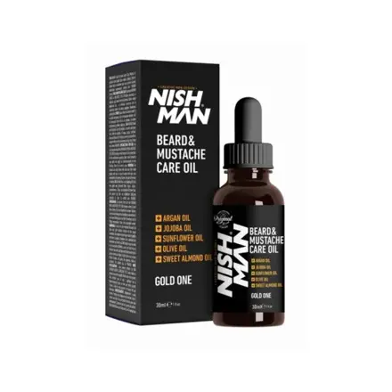 NISHMAN olej na bradu Gold One 30ml