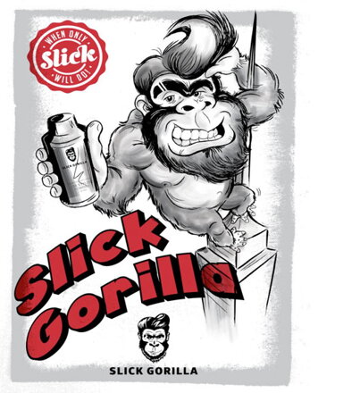 Slick Gorilla púder na vlasy Box 48ks